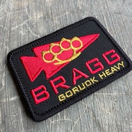 BRAGG Goruck Heavy embroidered patch