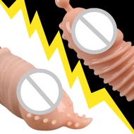 Kondom Separuh Half Sleeve Condom Kondom Spike Tambah Panjang