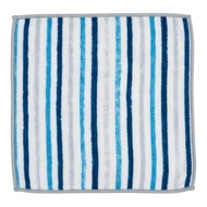 日本製【濱文漾】純棉手帕/方巾－紳士條紋 3入組