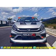 Perodua Axia 2019-2020 G SPEC drive 68 drive68 abs bodykit bumper depan full set