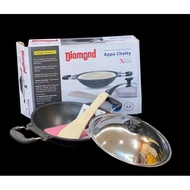 Diamond XTRA DEEP, Special Die Cast Non-Stick Appa Chetty,Non Stick  Appam Pan raditional  Non Stick