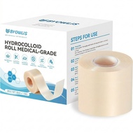 Hydrocolloid Roll Bandages for Wound Care Acne Patches,Extra Large Hydrocolloid Tape Roll Medical-Gr