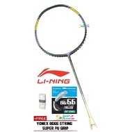 LI-NING AERONAUT 9000 I INSTINCT  (100% ORIGINAL) BADMINTON RACKET + FREE YONEX ORIGINAL BG 66 STRIN