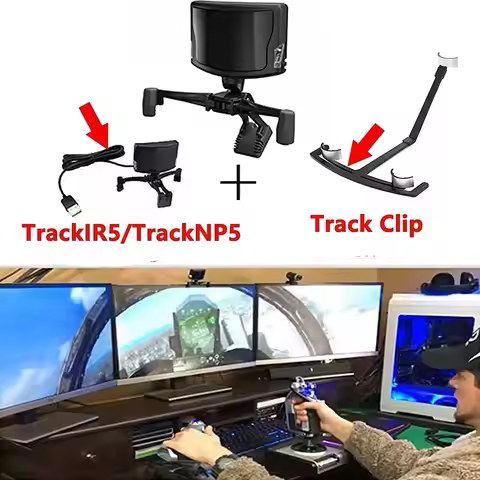 Wireless IR Head for Tracker/TrackClip TrackIR 5 Trackir5 PC Flight Race Simulator TrackNPClip