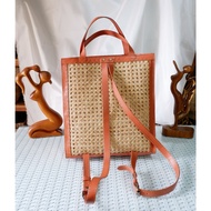 MAGARY BAGS / Aila Rattan Backpack / Rattan Bag / Rattan Bag / Woven Bag / Women's Bag