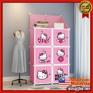 almari baju rak baju almari pakaian Rak Pakaian almari Plastik Rak Plastik Almari Budak cabinet stor