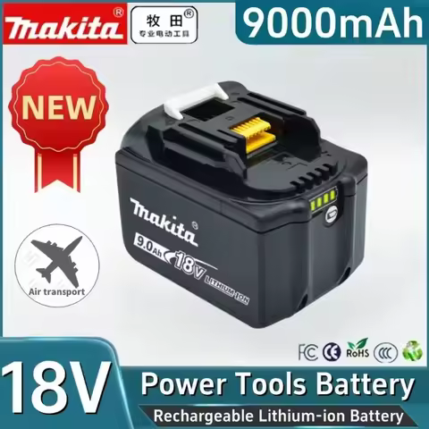 Charger& 5Ah 6Ah 9Ah Genuine Makita Lithium Battery 18V Electric Wrench Electric Drill Universal Bat