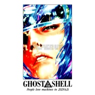 Vintage Anime Ghost in the Shell Oversized T-shirt #07