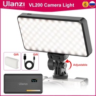 ULANZI VL200 BI-COLOR COLOR CHANGING LED VIDEO LIGHT 5000mAh Camera Video Light 9000K 8W Recharagble