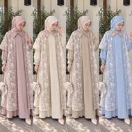 By Susii.id - GAMIS AISYAH 2 in 1 RAYA COLLECTION PREMIUM
