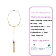 Vợt Cầu Lông Kumpoo B.DUCK cute Chính hãng gồm cước quấn cán bao vợt Căng sẵn 12kg