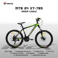 Sepeda Gunung MTB 24 TREX XT 788 21 Speed New Design 2020