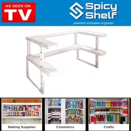 Spicy Shelf Kitchen Cabinet Cupboard Stackable Organizer