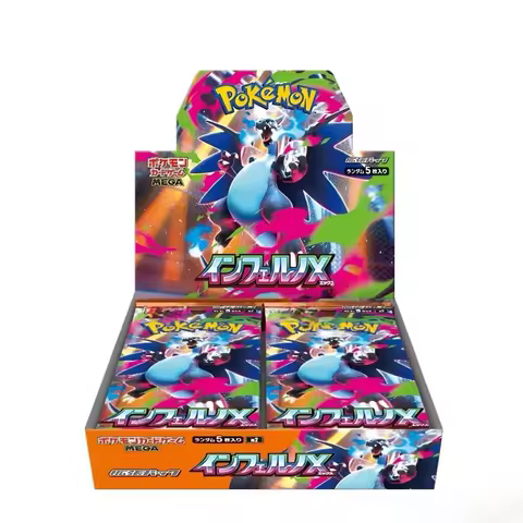 Pokemon Trading Cards Genuine 30 Pack Phantasmal Flames Ptcg Japanese Version M2 Evolution Mega Supp