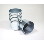 ALUMINUM ICE CUP, 9cm refrigerator aluminum ice cup