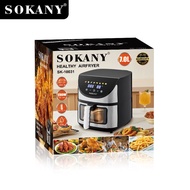 Qipe SOKANY10031 Air fryer household 7L electric fryer visual smokeless touch screen fryer Air Fryers