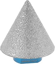 60 Degrees Diamond Beveling Chamfer Bit 50mm x M14 Thread Cone Tile Bit Grit #80/100 for Existing Ho
