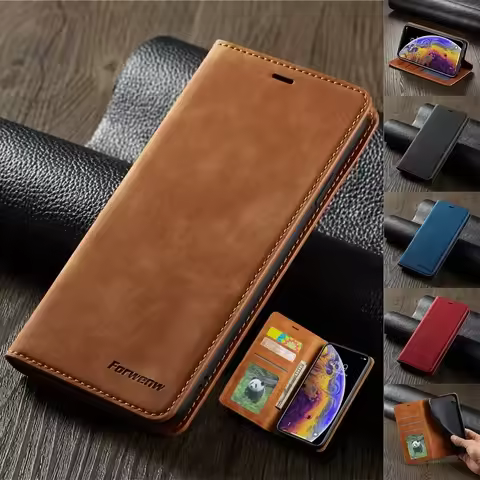 Thin Suede Leather Wallet Case for iPhone 11 12 13 14 15 16 17 Pro Max Mini XR XS 8 7 6 Plus SE 2020