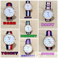 ♞,♘,♙Wrist watch Geneva Fabric Nylon strap