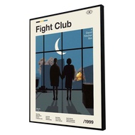 [Poster + Frameblock] Aesthetic Wall Poster A3 Size 30x40 cm | Movie Fight Club Poster