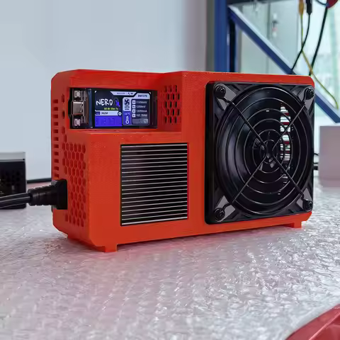 NerdQX Open Source Desktop Bitcoin Miner 8TH/s SHA-256 BTC Crypto Rig Lottery Ticket ASIC Miner for 