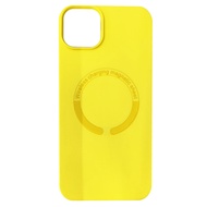 馬卡龍磁吸magsafe手機軟殼  iPhone 14 Plus  黃色  1個