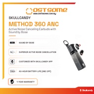 Skullcandy Method® 360 ANC Active Noise Canceling Earbuds with Sound by Bose