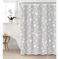 Tirai Kamar Mandi Peva Tebal Modern 3D Shower Curtain