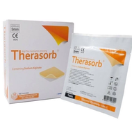 Therasorb 10x10 cm แผ่นปิดแผลกดทับ หนังเทียมปิดแผล แผลกดทับ แผ่นซึมซับของเหลวจากแผล ป้องกันน้ำ เชื้อ