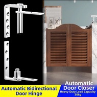 Automatic Rebound Door Hinges Bi-directional Entry 360 Degree Rotation