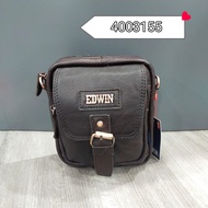EDWIN SLING BAG (DARK BROWN) - 4003155
