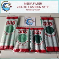 555 Ziolite & Activated Carbon Filter Media