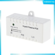 [LzdjhykecbMY] Gigabit Power over Ethernet PoE Injector DC 12V-52V for IP Camera Voip Phone