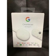 Google Chromecast (支援Google TV) 全新 第四代 台灣公司貨