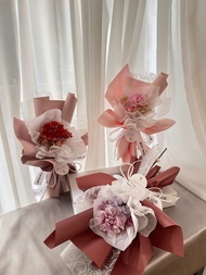 母親節永生花束 單支花禮 康乃馨