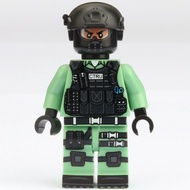 Compatible with Lego Building Blocks Military SWAT Minifigures Special Forces Police Villain Dolls Children Boys Education