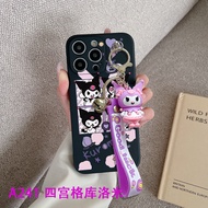 VIVO Y1s X9 V5 Plus X50 X60 X60 Pro X80 X80 Pro V11i V11 V11 Pro X70 X70 Pro X21S V15 V15 Pro S1 Y7s Cartoon Kulomi Phone Case With Keychain and Doll
