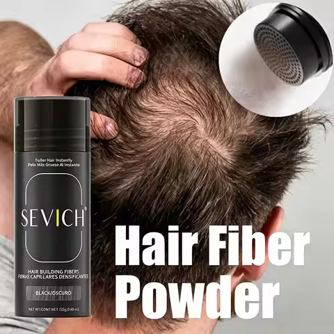 Hair Fiber Hair Building Fibers Thickening Spray Instant Hair Regrowth Powder Blender Conceal Stylin