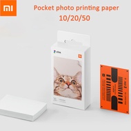 【big-discount】 Mijia AR Printer Mi ZINK Pocket Printer Paper Self adhesive Photo Print Sheets For 3i