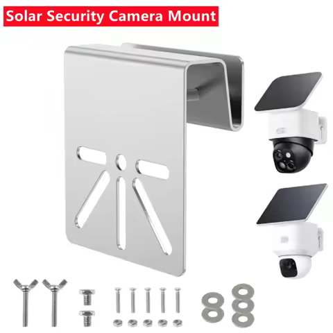 Wall Mount Gutter Bracket Gutter Mount Metal Wall Mount Bracket Channel Mount Solar Camera Holder fo