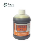 Rescue 911 Animal Iodine Wound Spray 500ml (Free Spray Head)