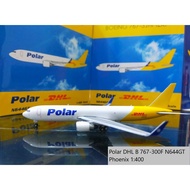 Diecast DHL B 767-300F N644GT Phoenix 1:400polar
