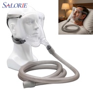 Salorie CPAP Set CPAP Full Face Mask Headger Tube Accessories for Apnea CPAP Breathing Machine Suppl