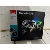 SLUBAN BUILDING BLOCK TOY BRICKS MODEL MOTORCYCLE TOY LEGO SLUBAN MOTORCYCLE MODEL TOY