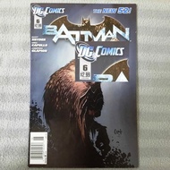 Batman #6 New 52 (DC Comics) Key Issue (1st App) HTF (Scott Snyder, Greg Capullo, Jonathan Glapion)
