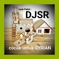 DJSR PACKAGE Syrian Hamster House Hamster House Cute Hamster House Aesthetic Hamster House Hamster C