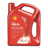 SHELL HELIX V-POWER 0W-40 5W-30 10W-40 (FULLY SYNTHETIC) 4 LITER