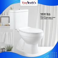 MWC7605 Mocha Italy Toilet Bowl Mangkuk Tandas Duduk  马桶 Toilet Seat Water Closet Toilet Bowl Set Flushing Toilet
