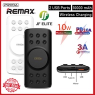 [Best Selling] PRODA Anchoret Series Suction Cup Wireless Charging 10000mAh Dual USB Power Bank (PD-