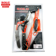 SOLO กรรไกรกระตุกรอกคู่พร้อมเลื่อย SOLO 4588 / 300ND -  **4588  ผลิตไตหวัน 5588  ผลิตจีน วัสดุ ขนานเ